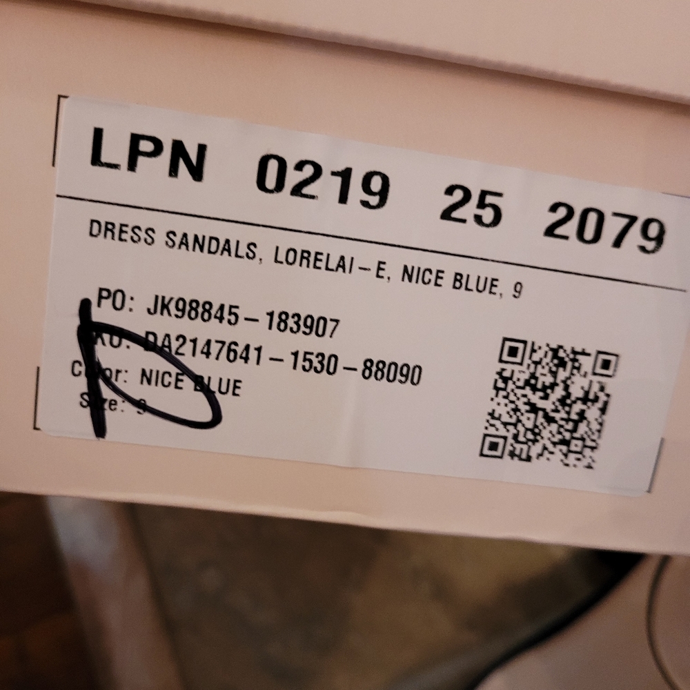 Nib Justfab Lorelai-E Block Heel Pumps Size 9 - image 8